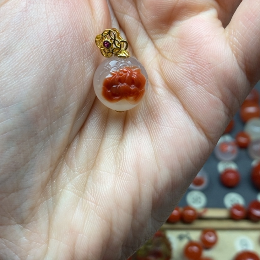 【闪购商品】南红玛瑙配饰银S925镶嵌