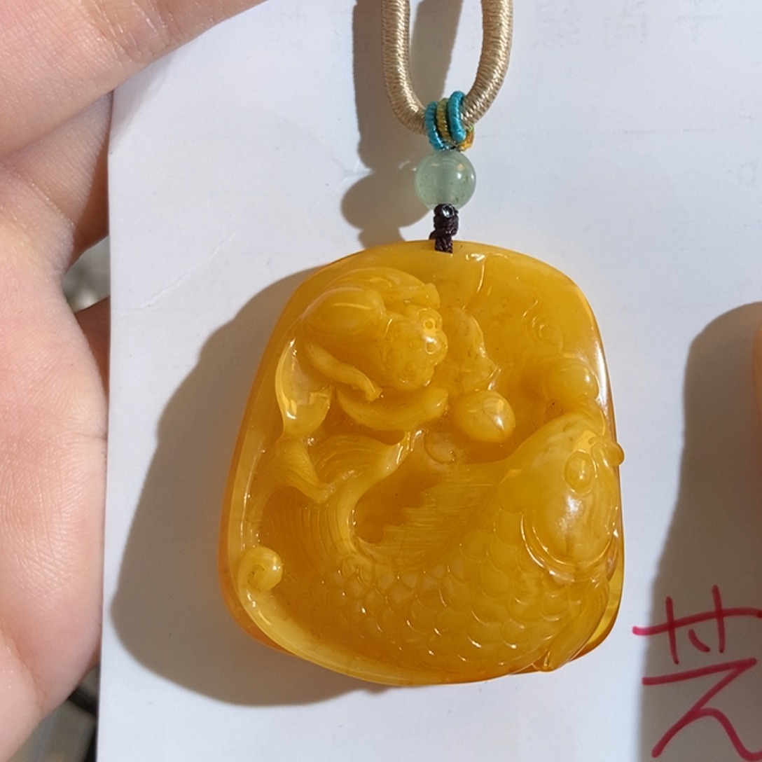 定制琥珀未镶嵌琥珀蜜蜡