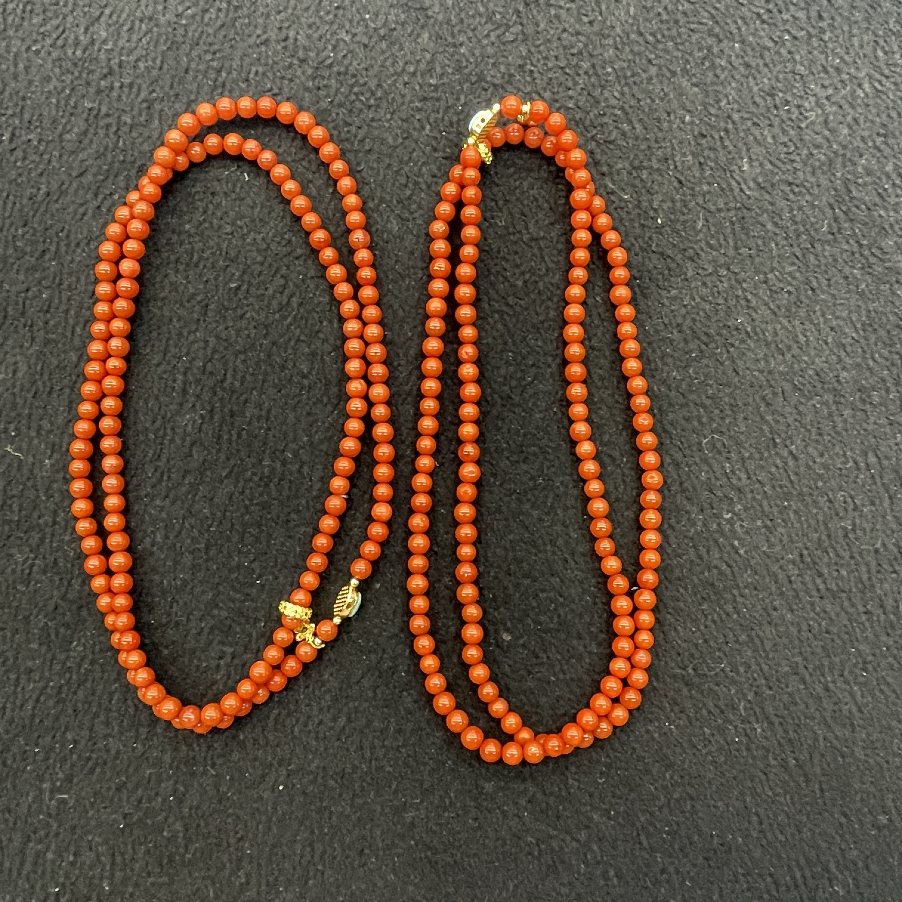 【玉经纶】182022/HQ57-南红珠链-多样性发其一