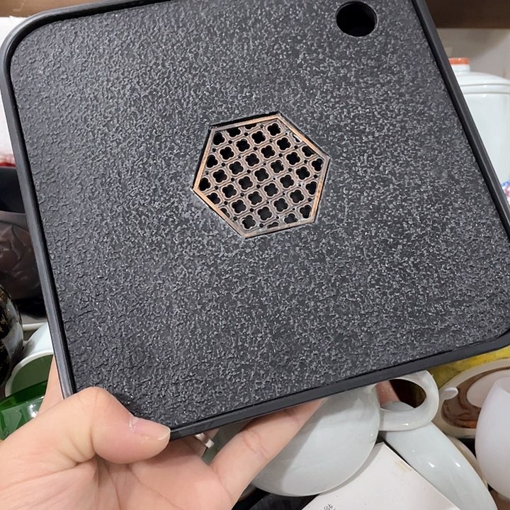 陶瓷茶具全部清清完回家过年