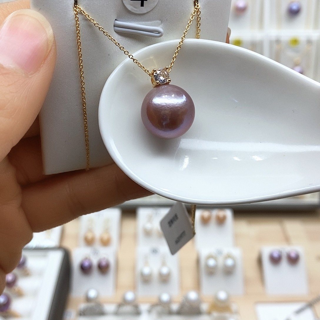 淡水珍珠颈饰合金