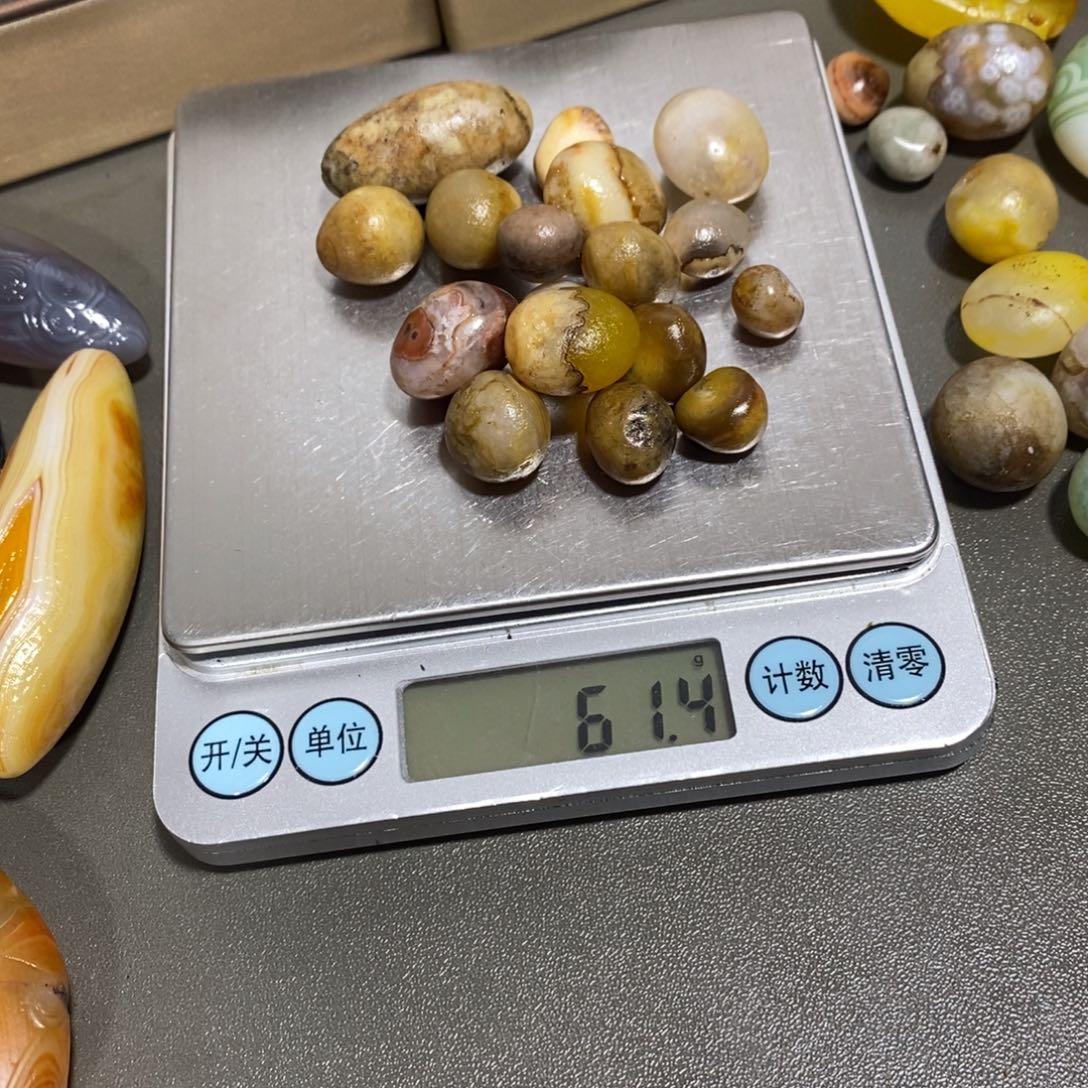 蚂***旭香榧木戈壁石尺寸直径男款