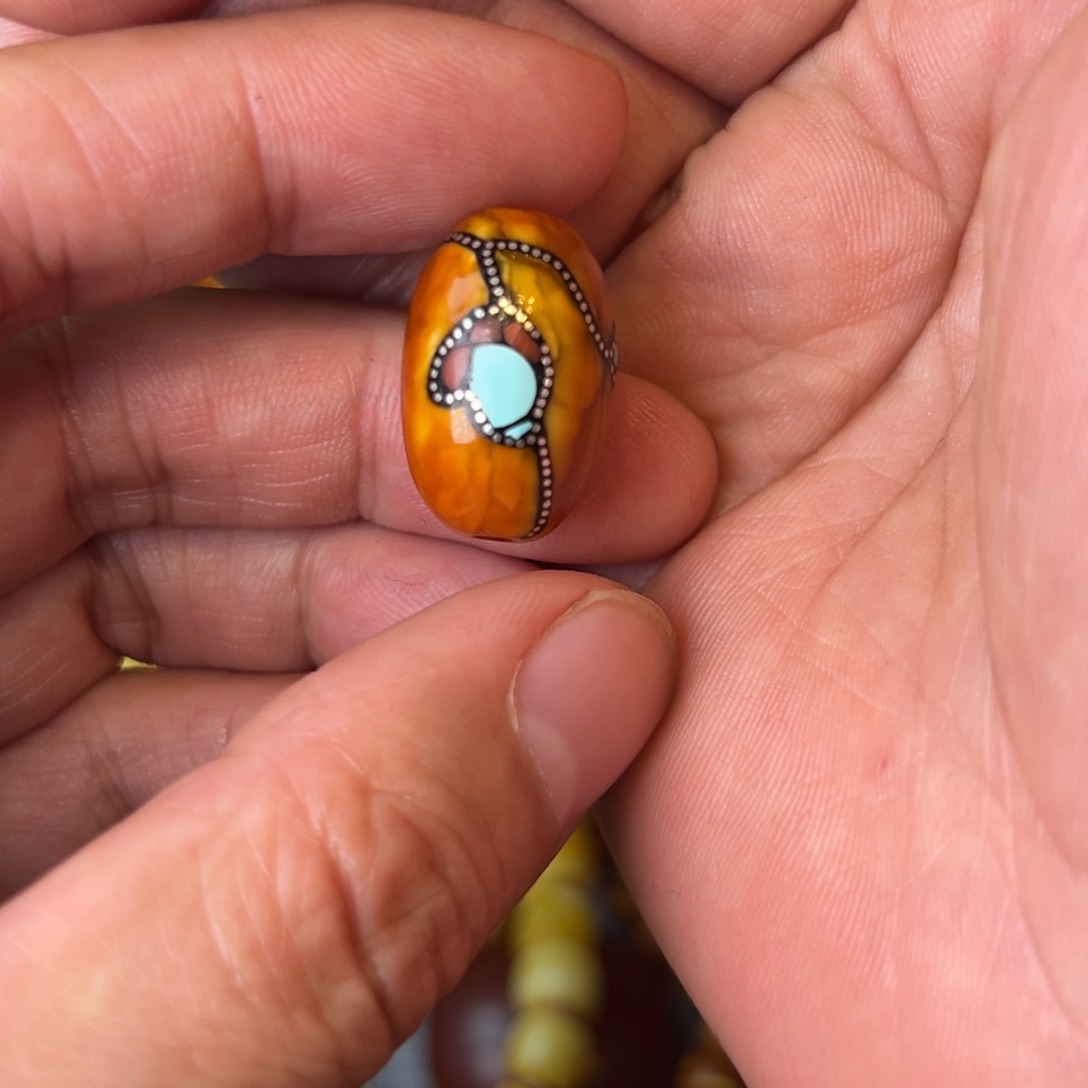 琥珀吊坠(不含链)未镶嵌