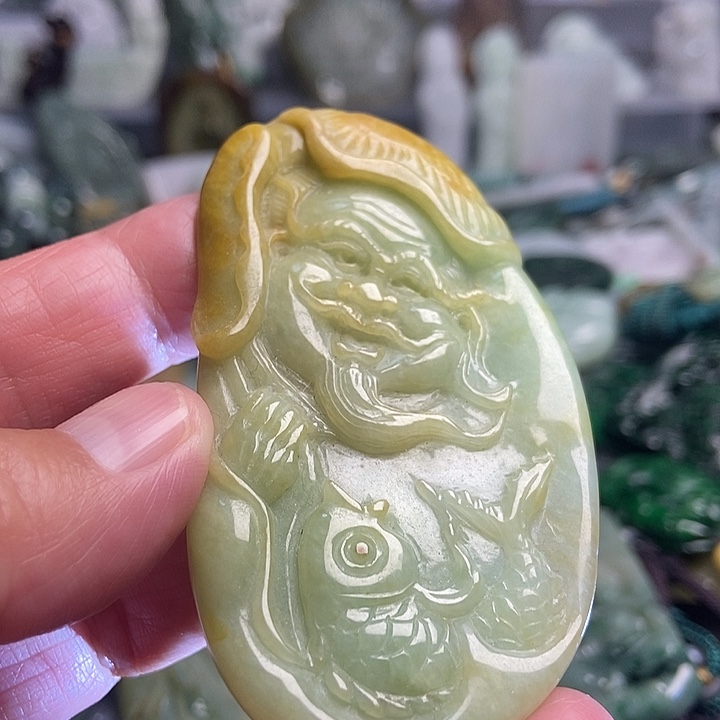 翡翠吊坠(不含链)未镶嵌