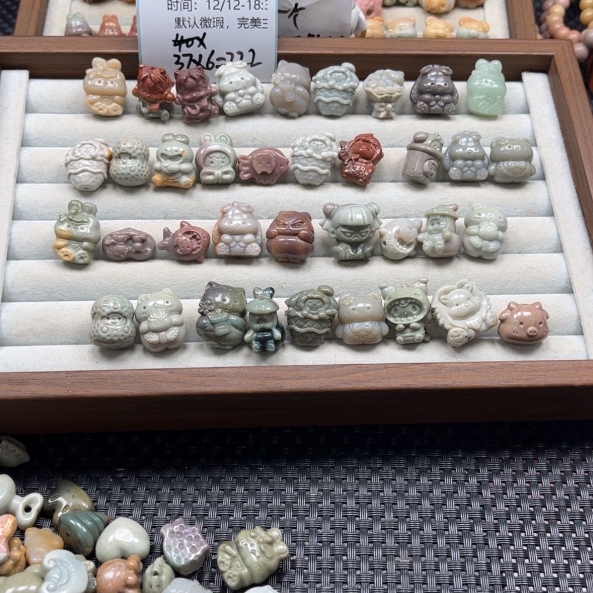 【闪购商品】未镶嵌石英质玉珠宝半成品p***y
