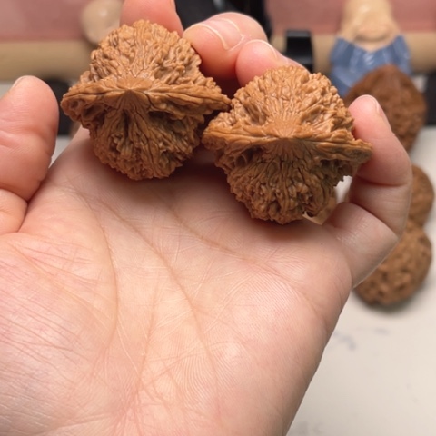 爱***迟吊坠文玩核桃满天星