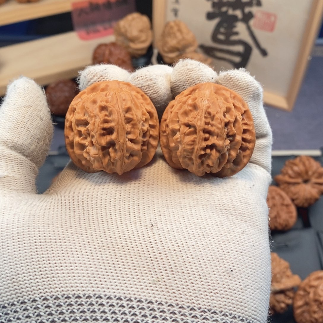 把件文玩核桃福利款平安果37尺苹果园