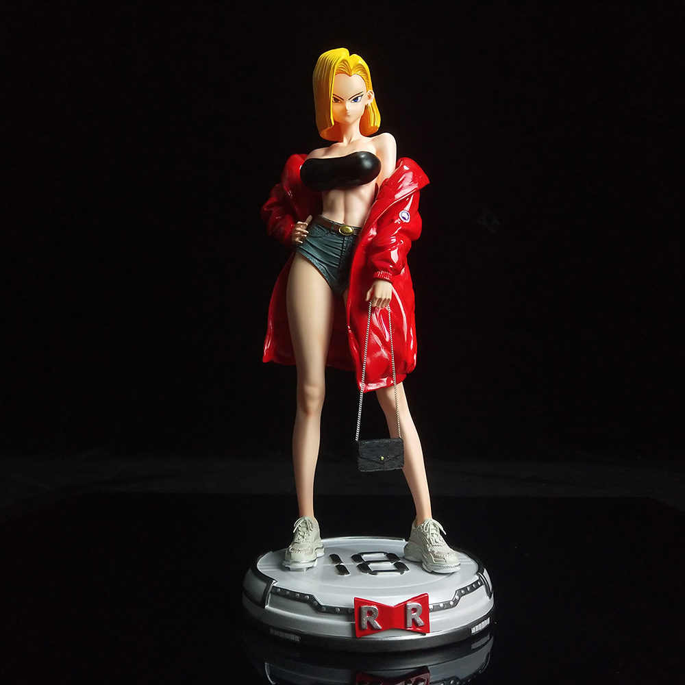 三雷GK 七龙珠手办模型 1/6人造人18号手办月兑手办动漫 生日礼物