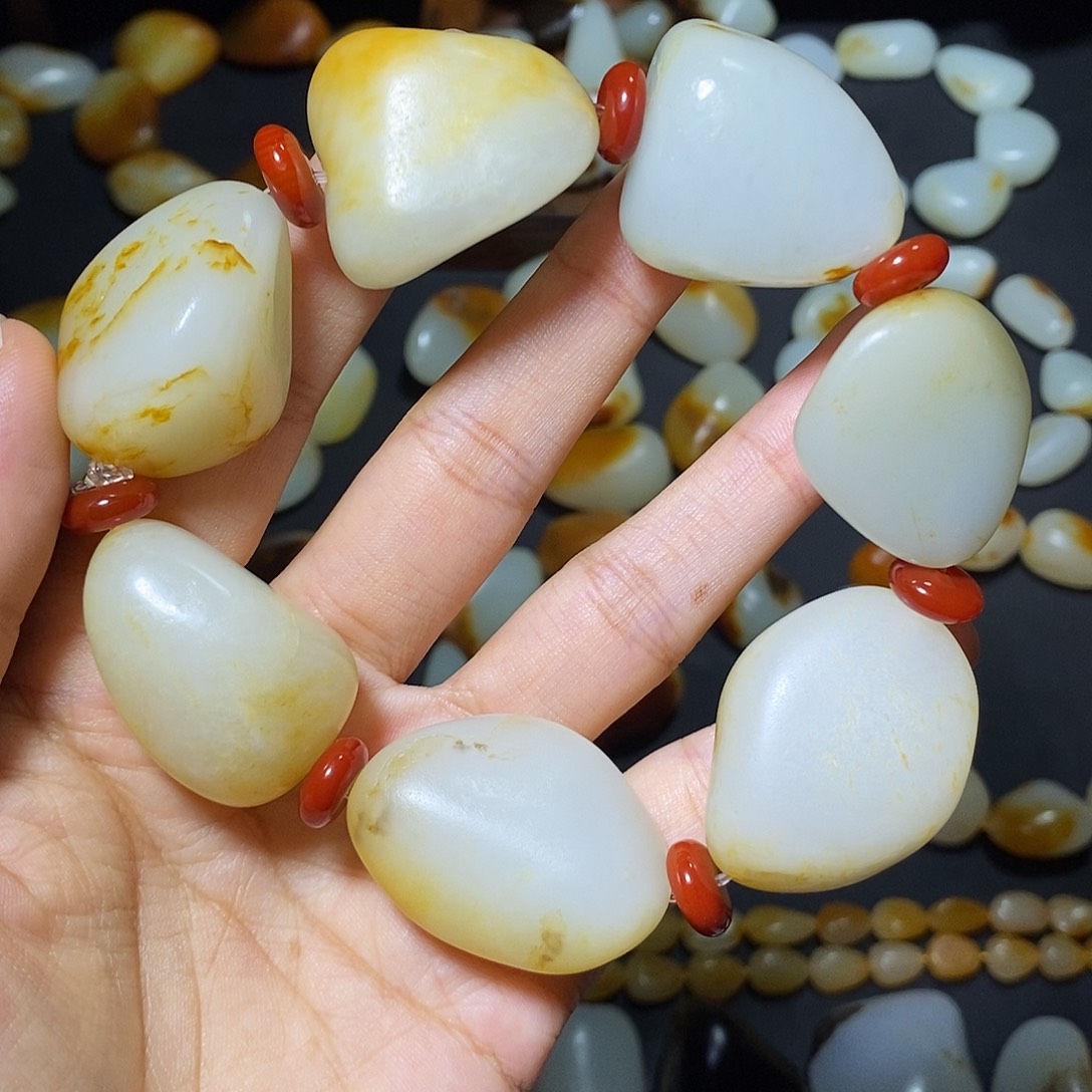 手链未镶嵌和田玉