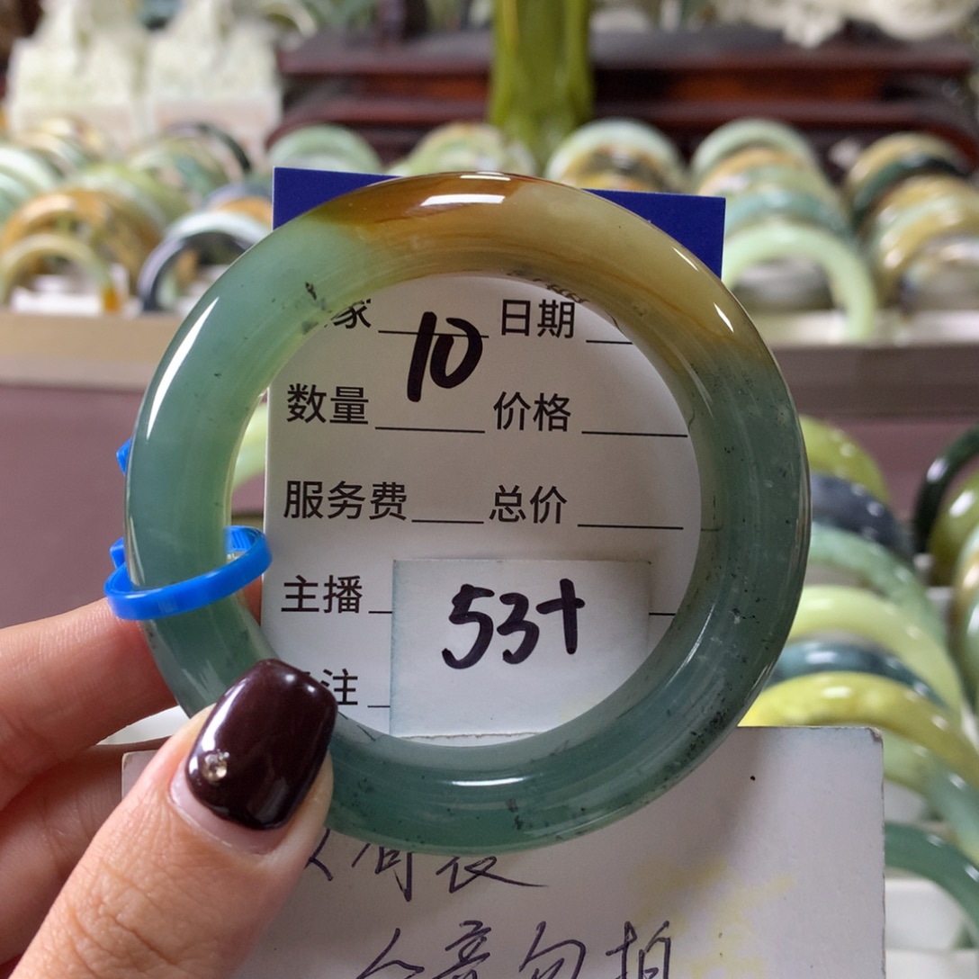 蛇纹石玉未镶嵌手镯10