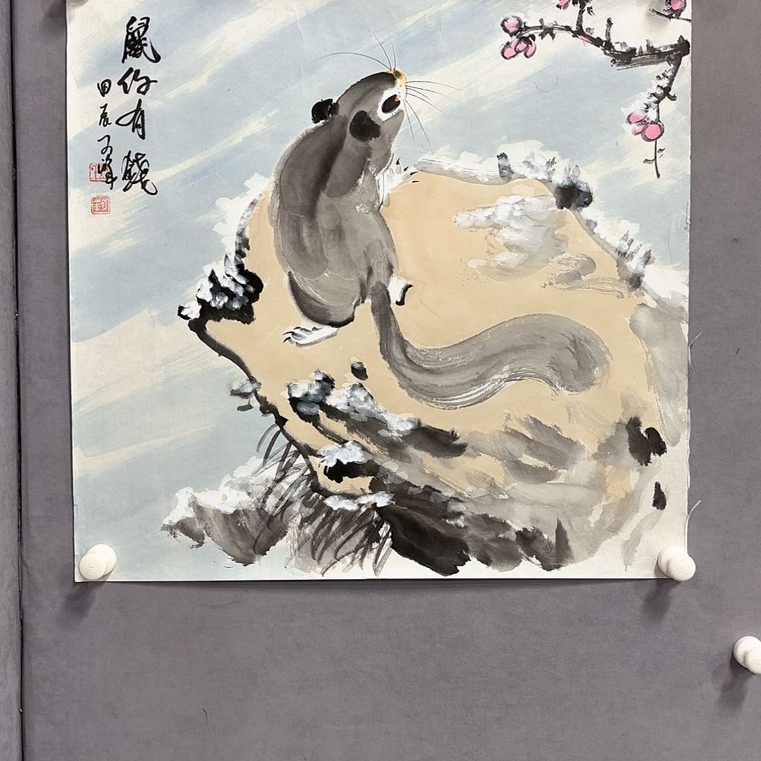 国画国画纯手绘作品请放心去藏