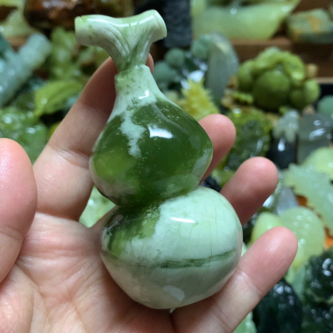 岫玉手把未镶嵌手把