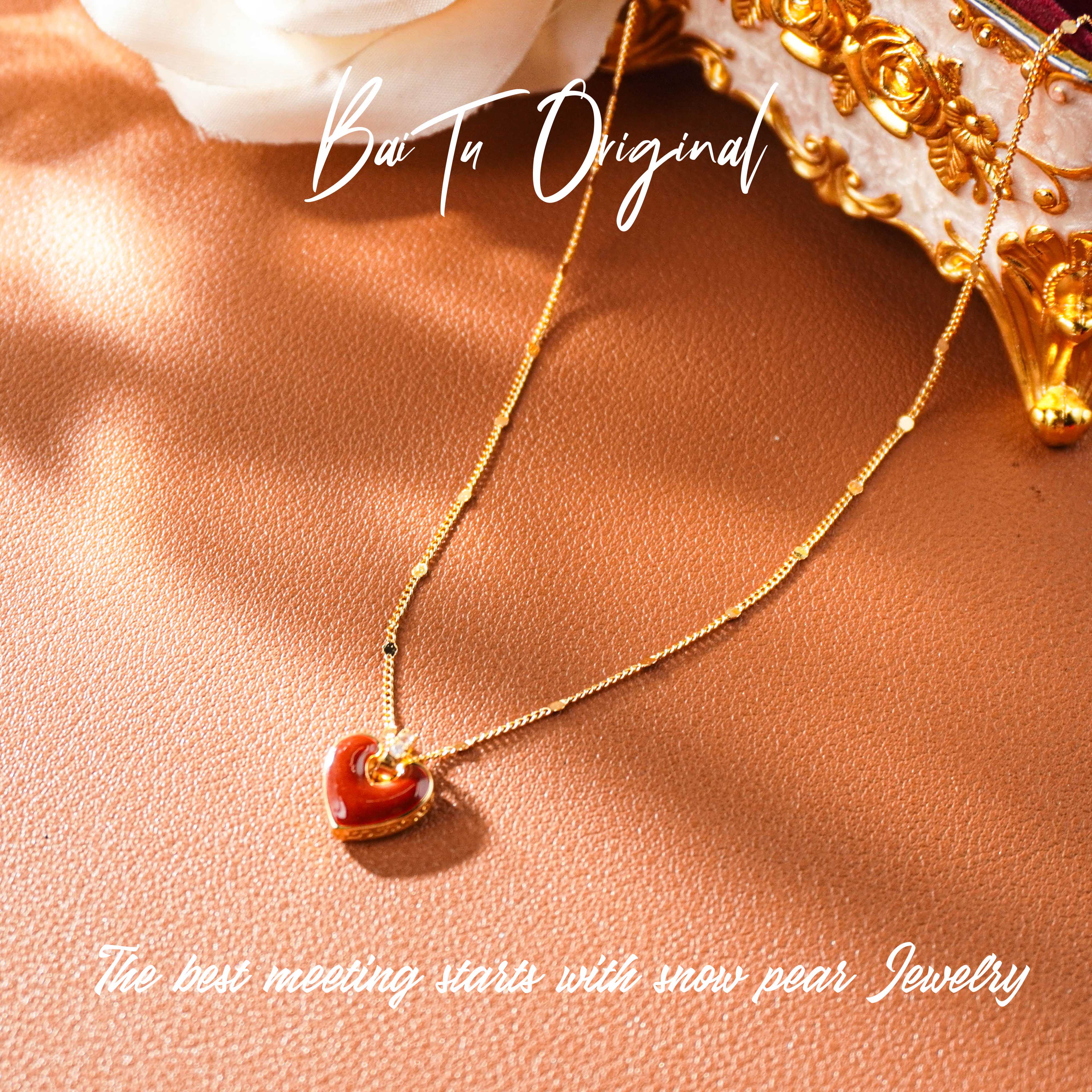 铜合金项链 【柏荼】铜♠ 原创轻奢设计 OX3413项链·中长