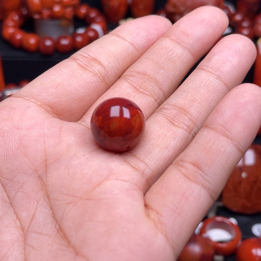 南红玛瑙珠宝奇石未镶嵌倜**羁配饰