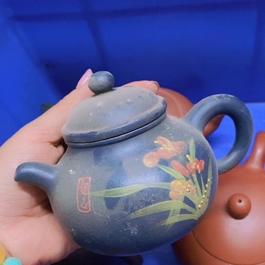茶壶绿泥宜兴紫砂全手工制作工艺