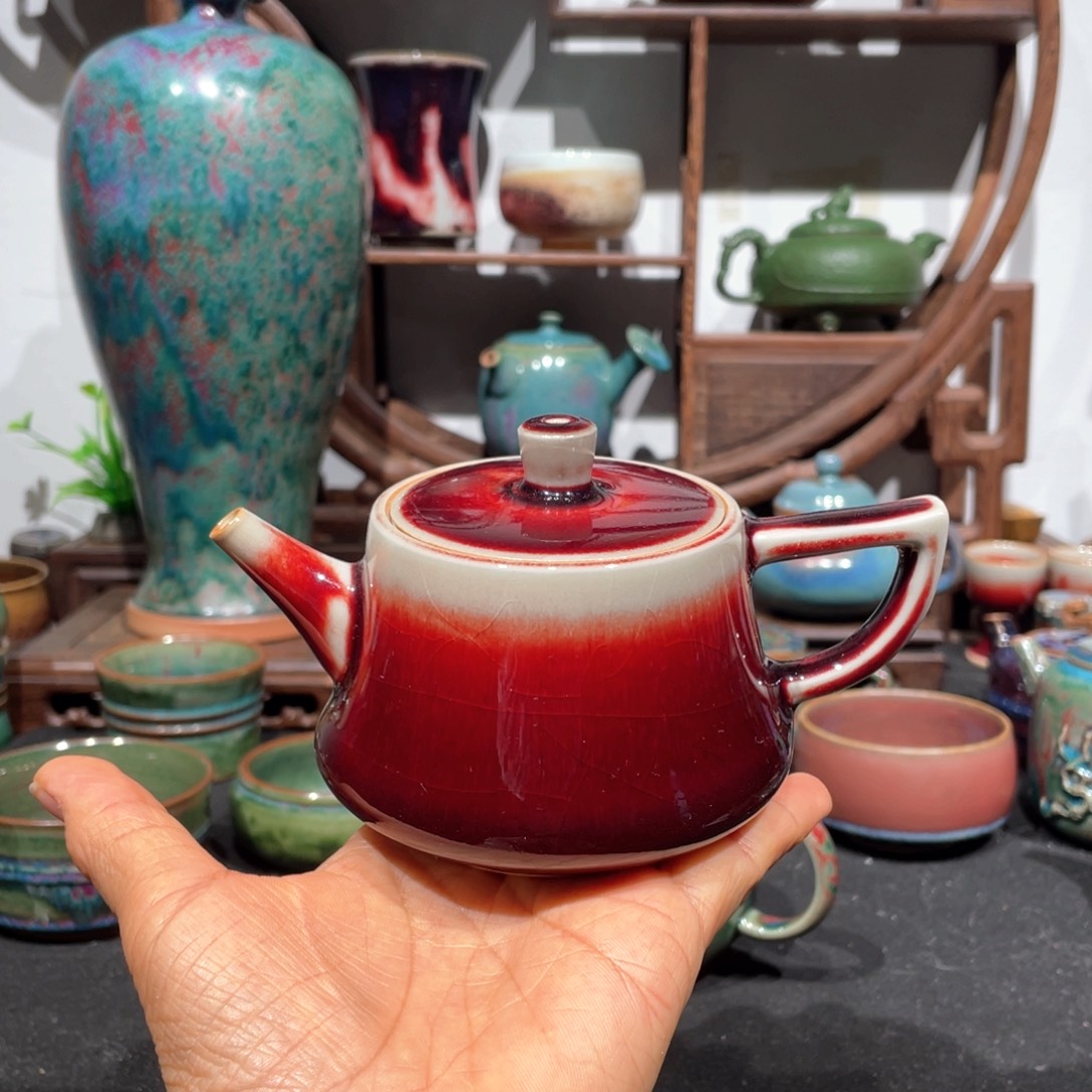 中国神后钧瓷茶器