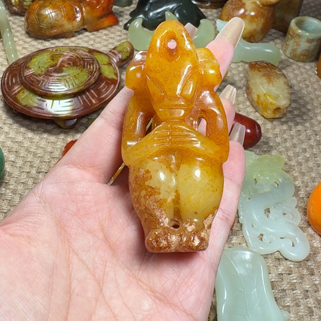吊坠白玉菩提挂件