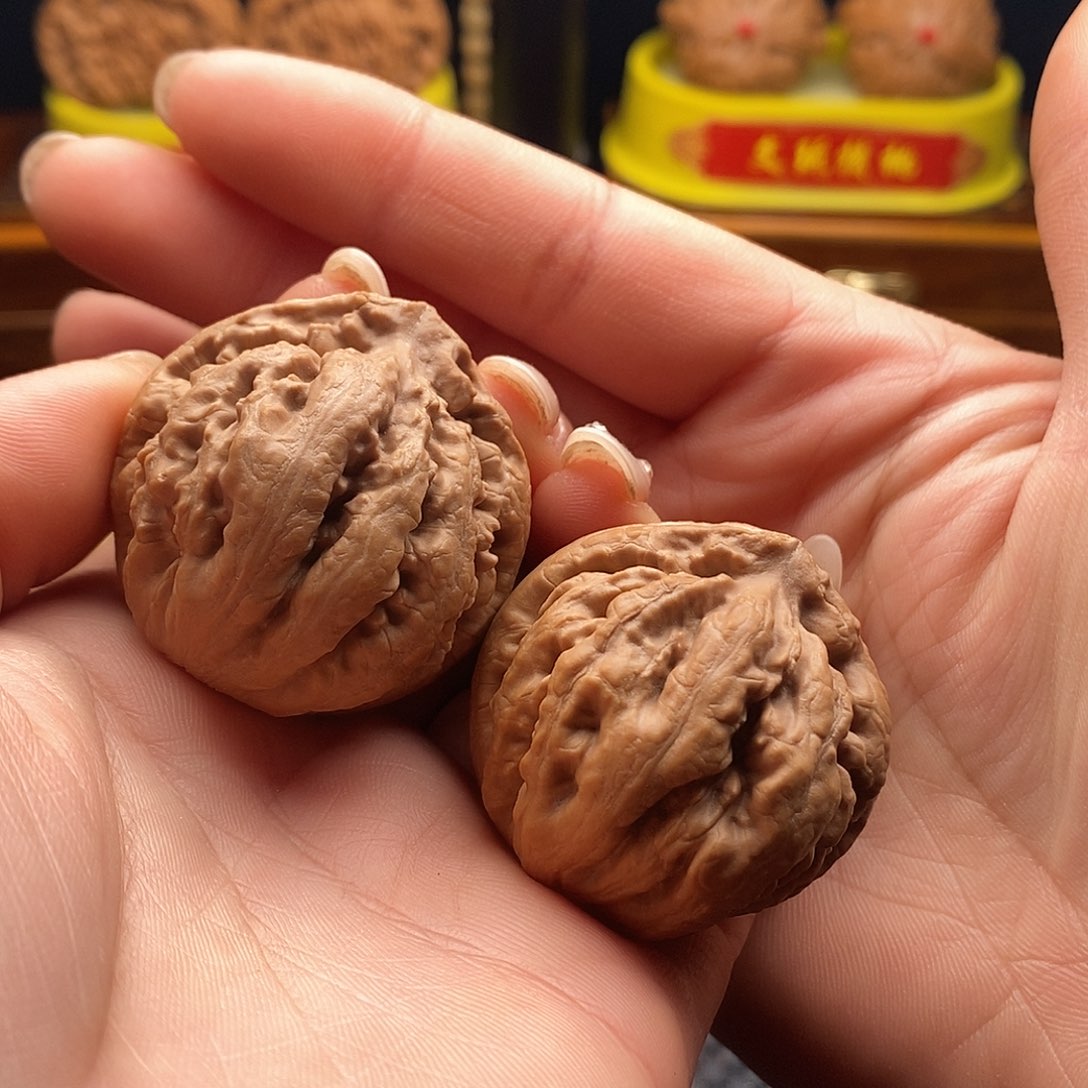 桃核把件39霸王龙全品头货