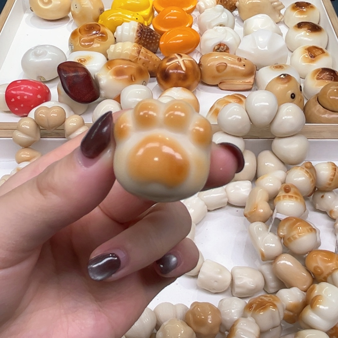 手串菩提根/象牙果9.8.32象牙果爱心熊掌