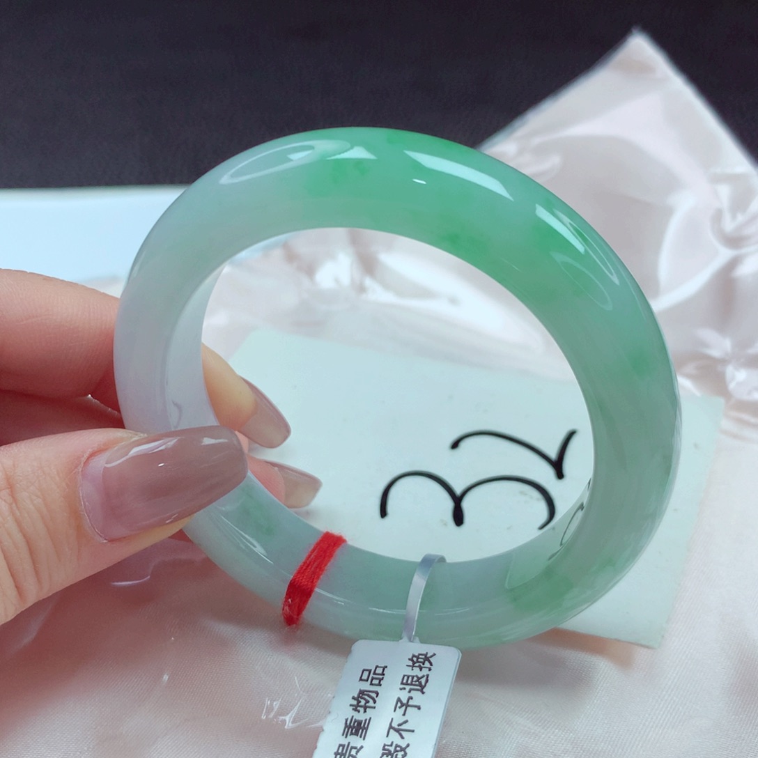 翡翠手镯未镶嵌手镯54