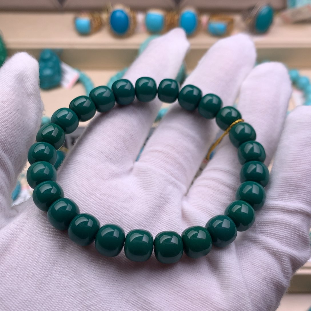 未镶嵌绿松石珠宝奇石