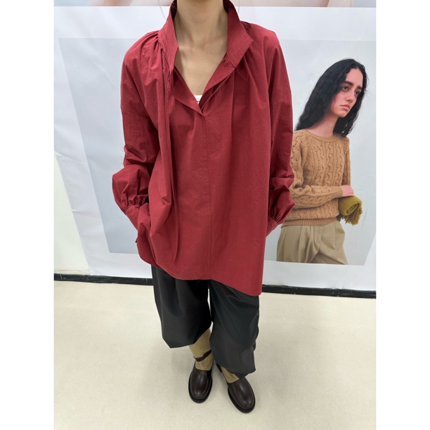 SANSTORE ETHOS 前后两穿立领衬衫 25秋冬
