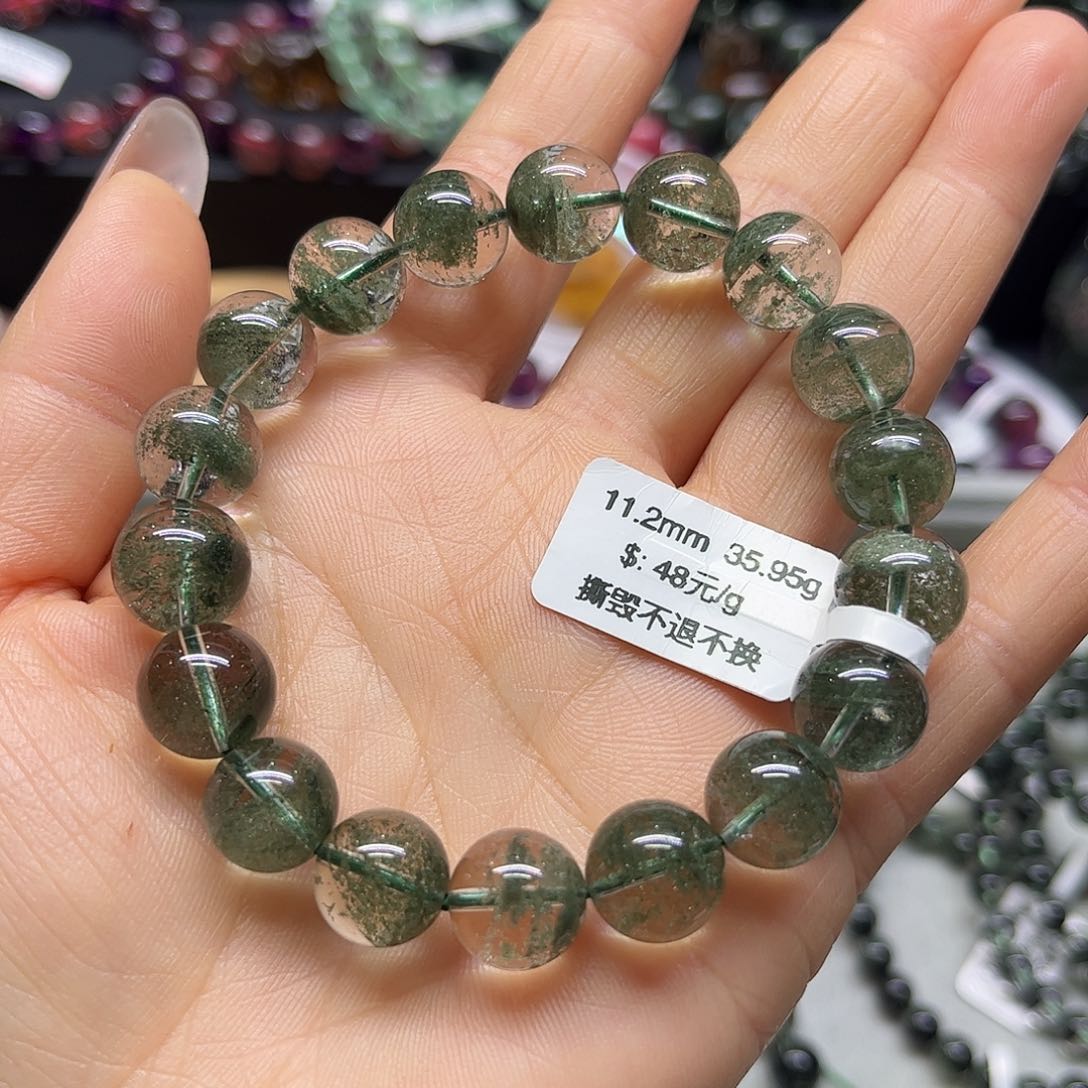 水晶手链未镶嵌麦*豆