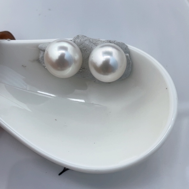 海水珍珠耳饰未镶嵌s****y12-13