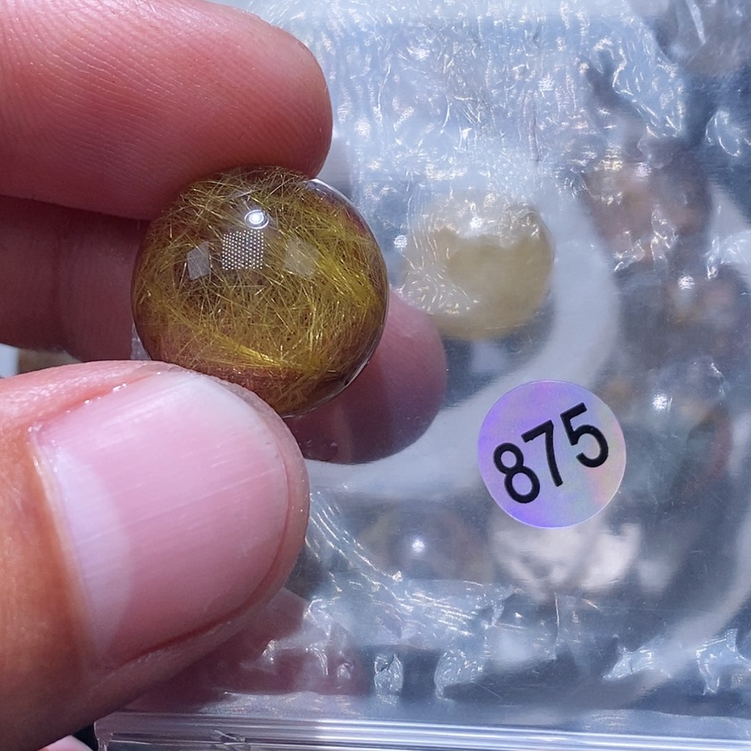 喜***心未镶嵌发晶手链天然水晶