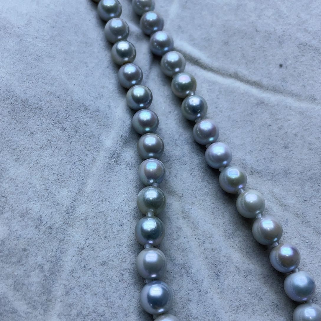 海水珍珠颈饰18K金镶嵌