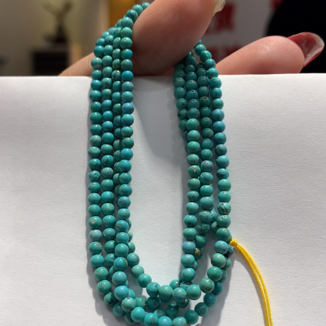 绿松石长链未镶嵌