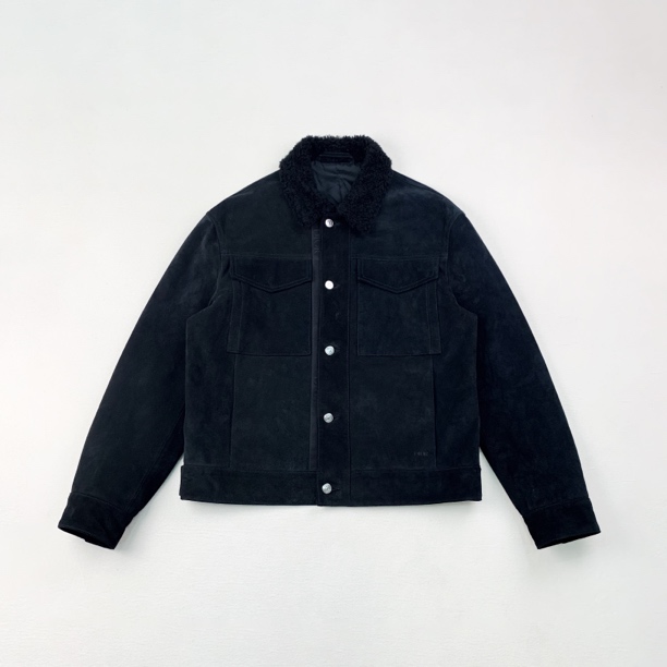 未使用 DIOR/迪奥 纯色翻领夹克外套50码编码xb5791