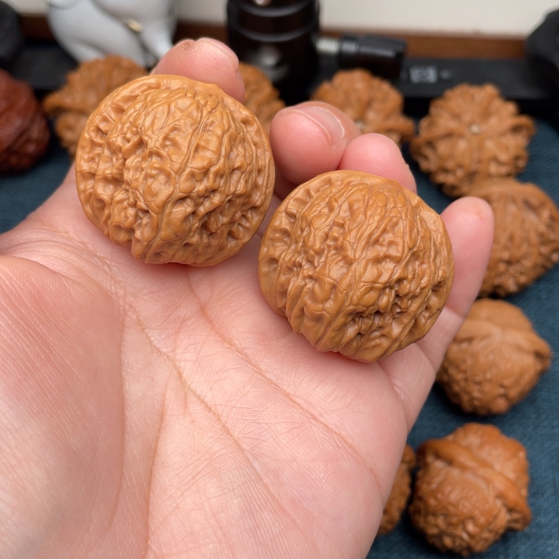 文玩核桃把件乾隆磨37