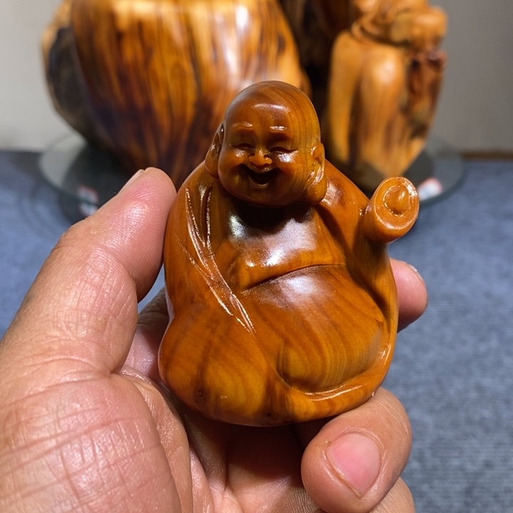 柏木（崖柏）根雕木雕工艺品摆件家居崖柏手把件