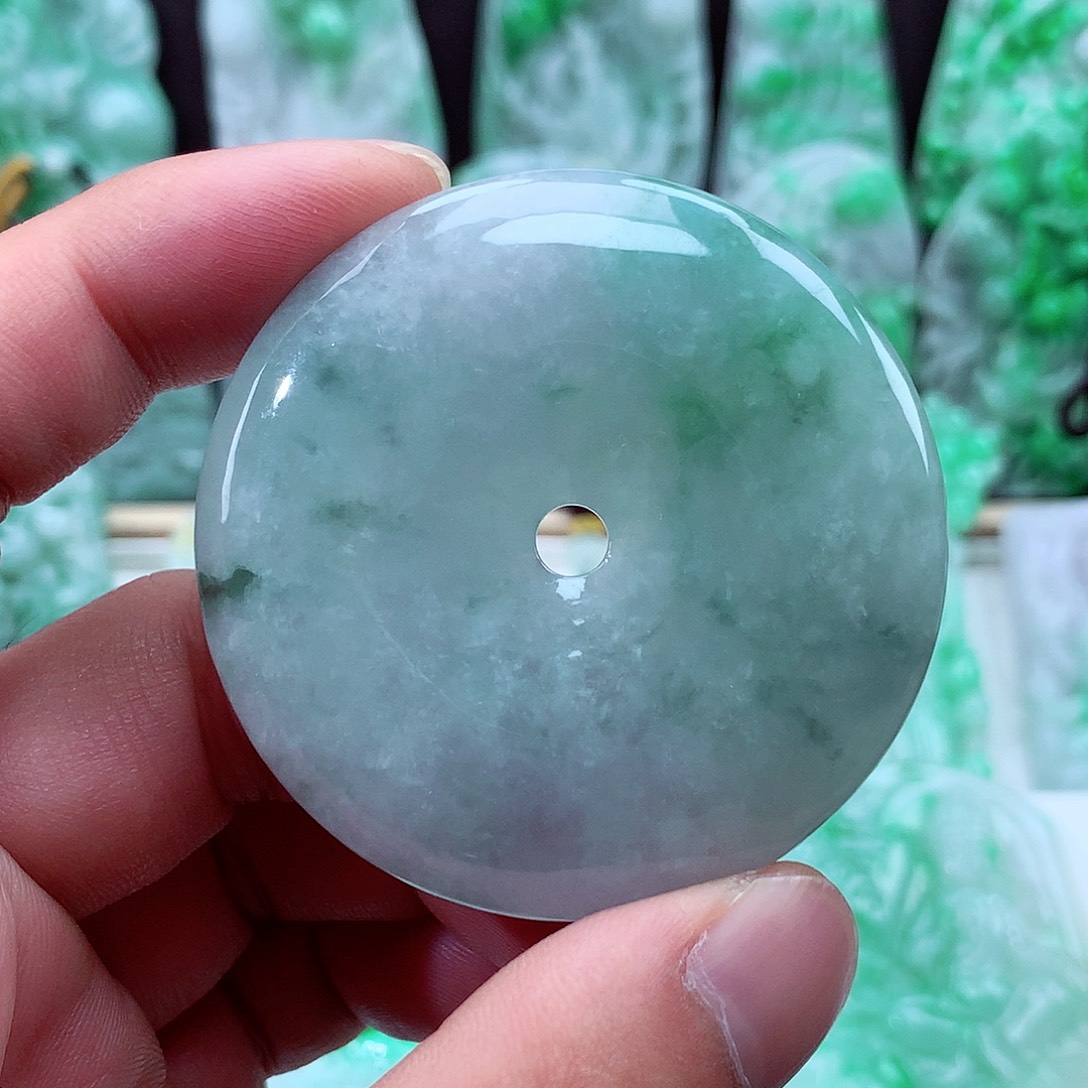 翡翠未镶嵌颈饰翡翠吊坠