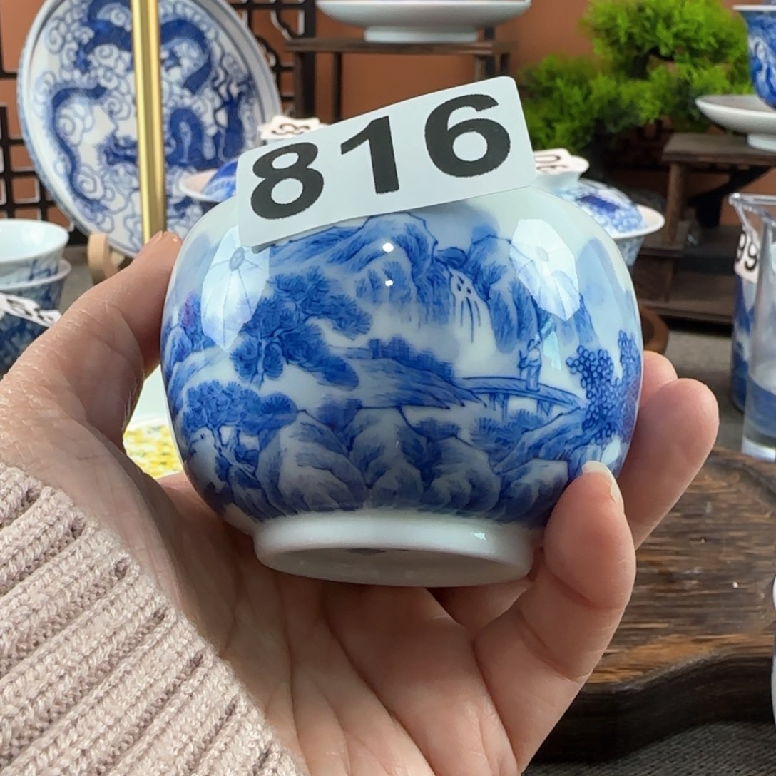 景德镇陶瓷手绘茶器816