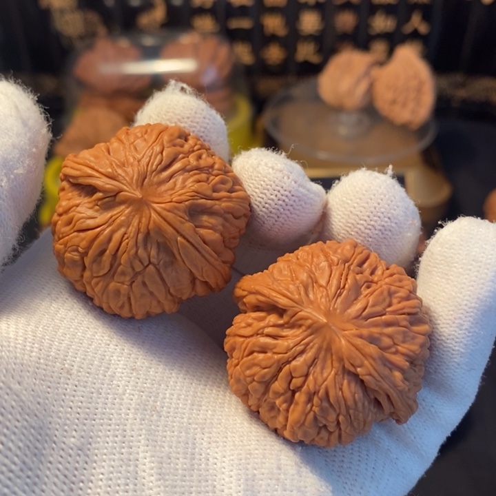 文玩核桃吊坠38石子磨