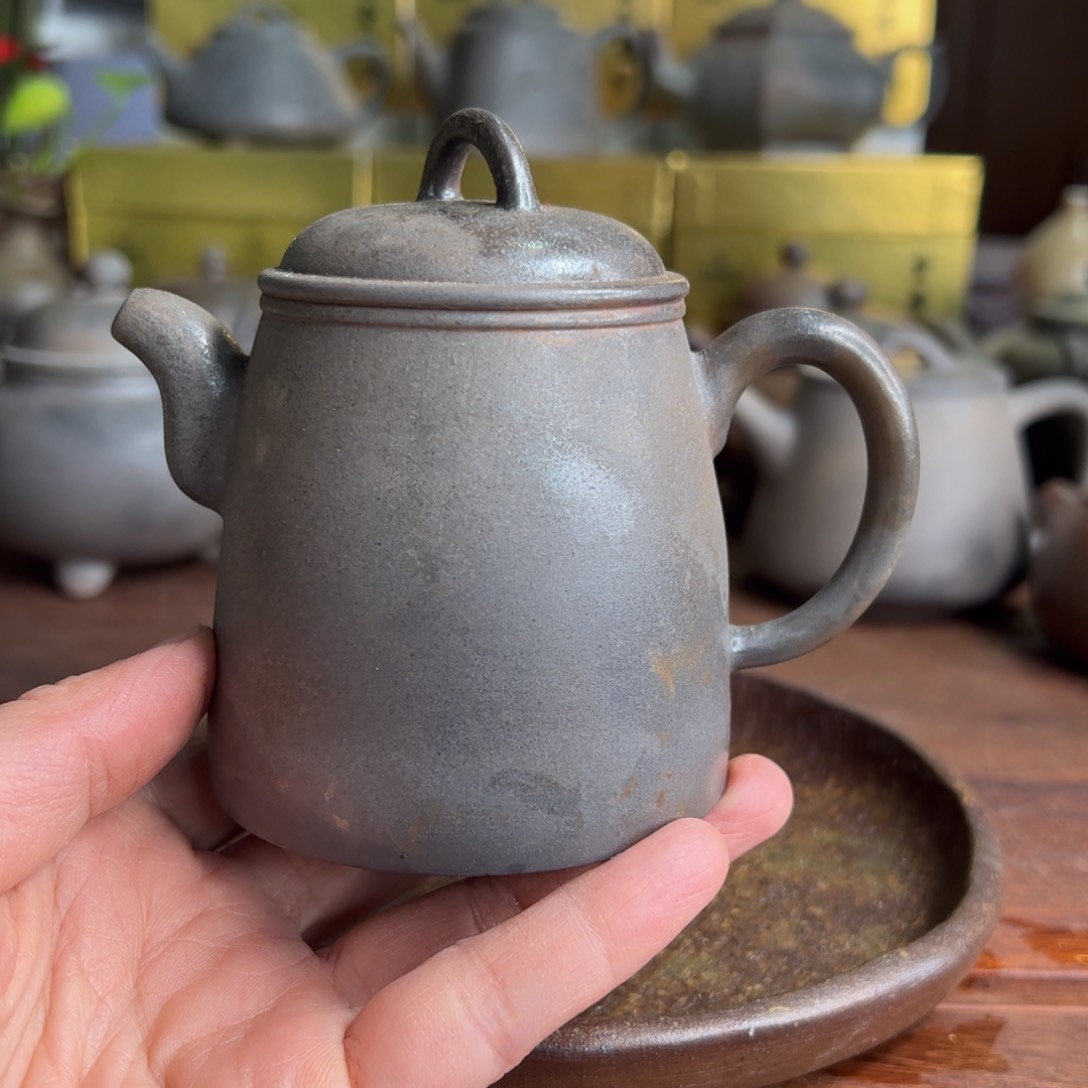 贵台龙窑柴烧茶壶81