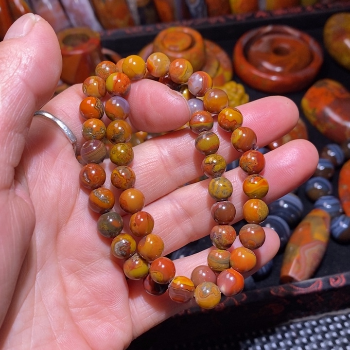 玛瑙/玉髓手链未镶嵌杨*