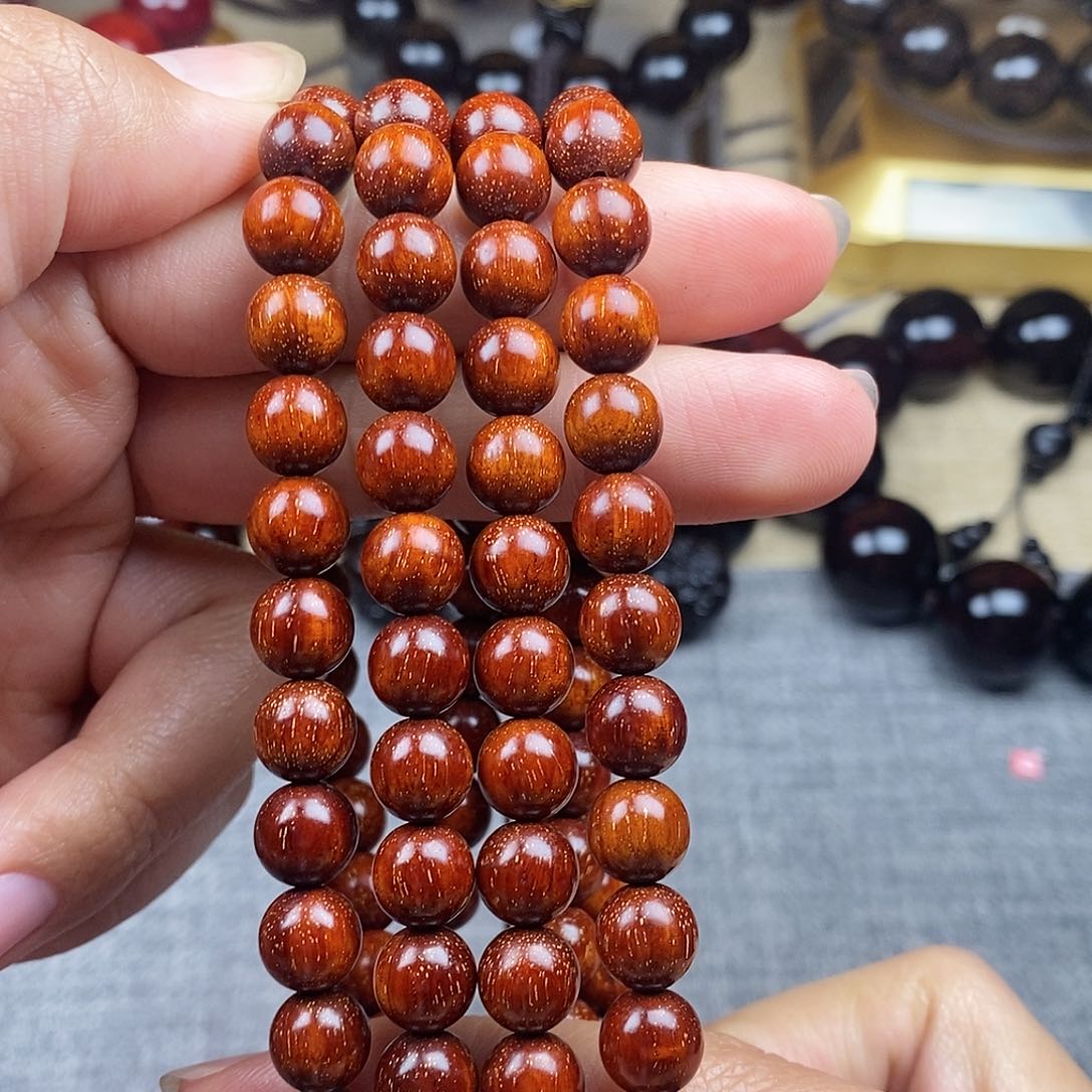 檀香紫檀（小叶紫檀）0.8 108泥料多星