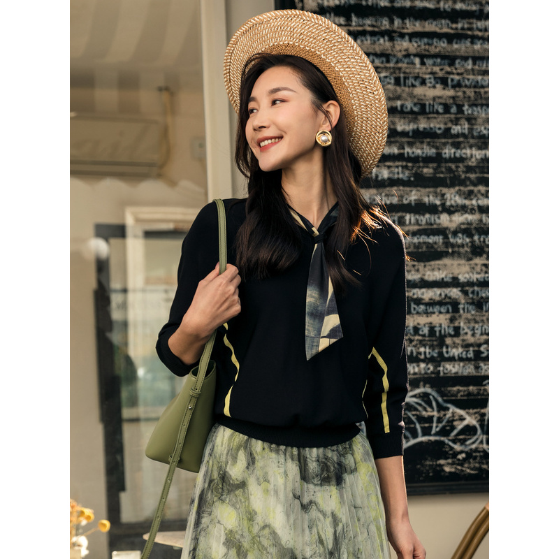 【尚雅】莱芙艾迪儿毛针织衫1W1M42236