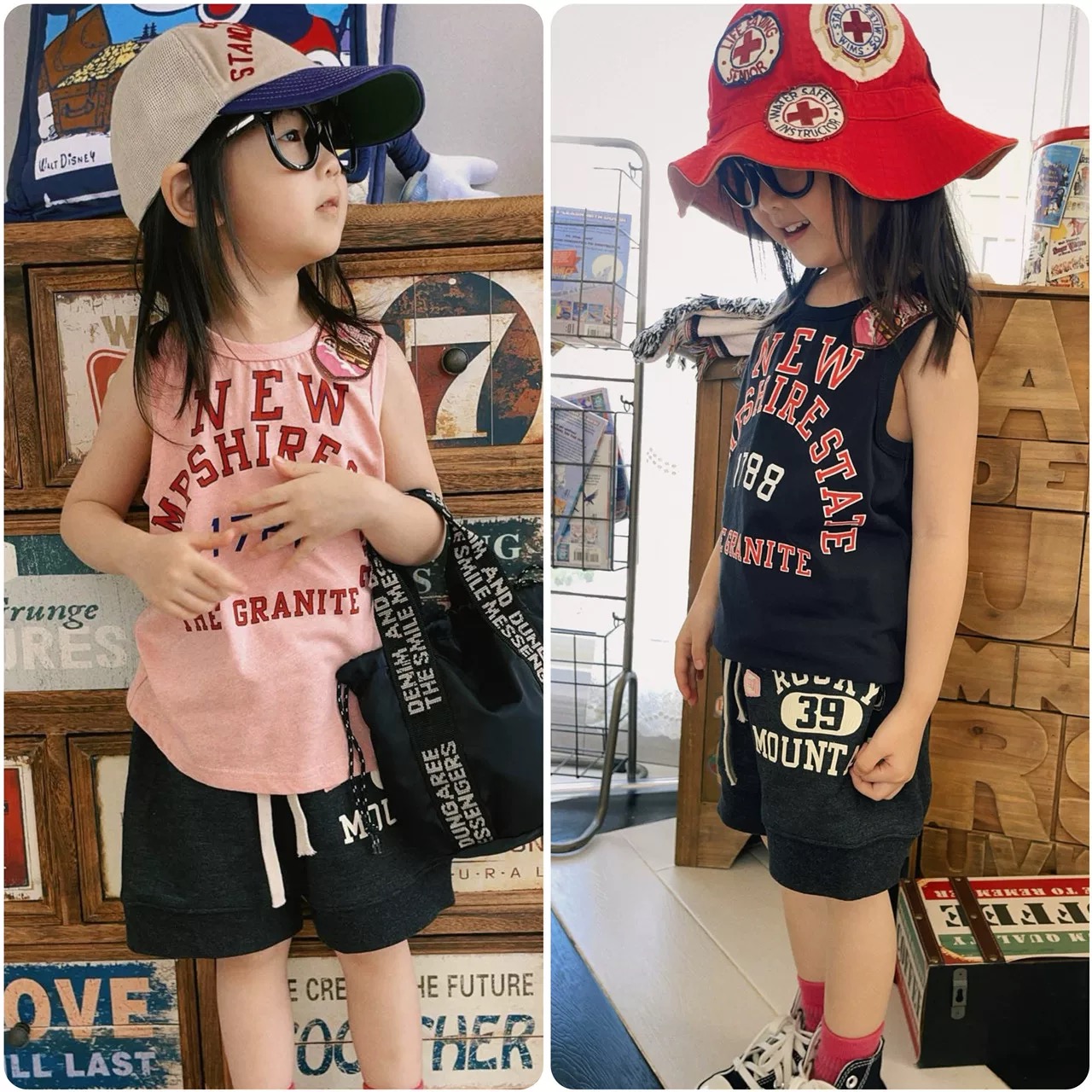 *7015【1788】时尚百搭夏季儿童小背心