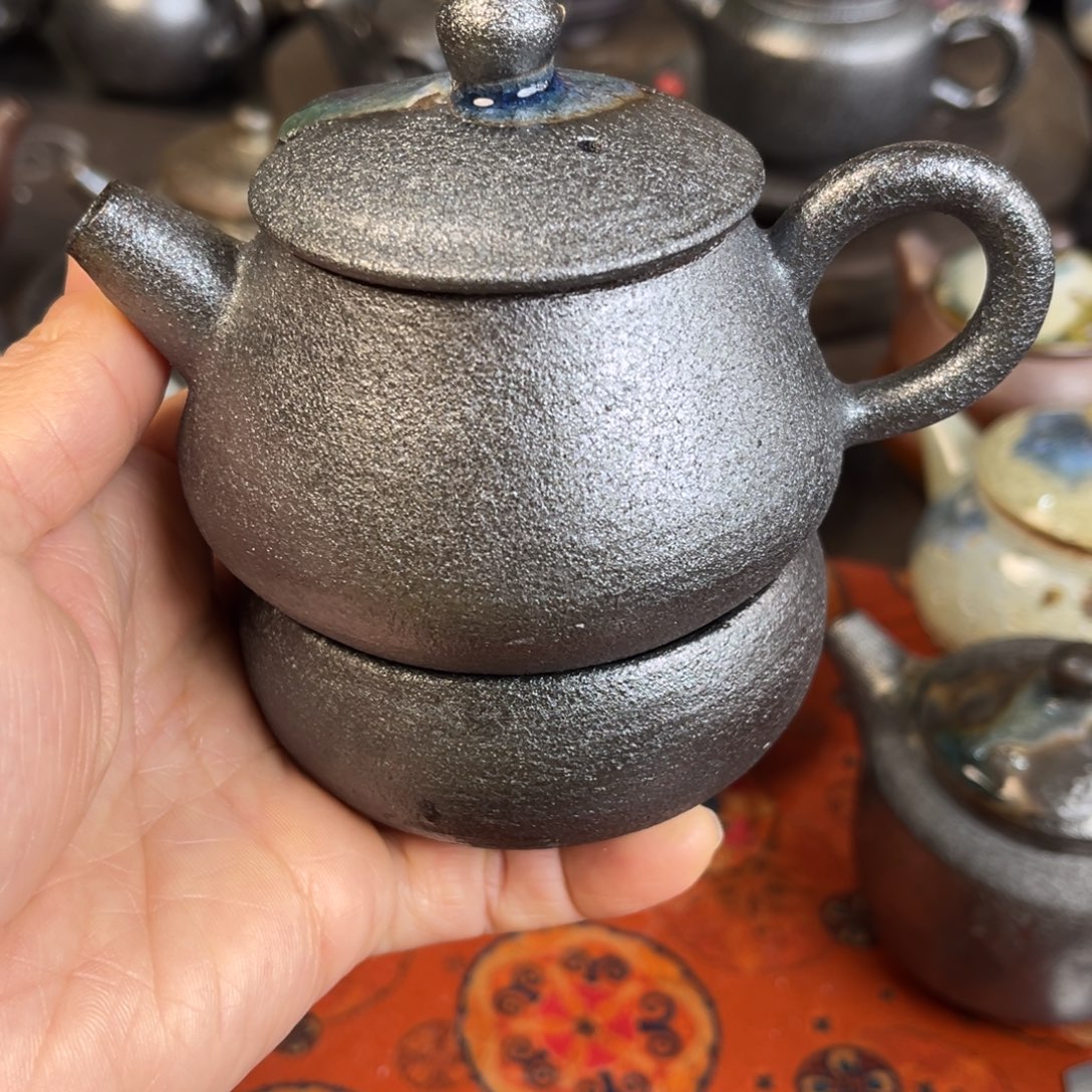 用***3柴烧茶器主人杯杯柴烧