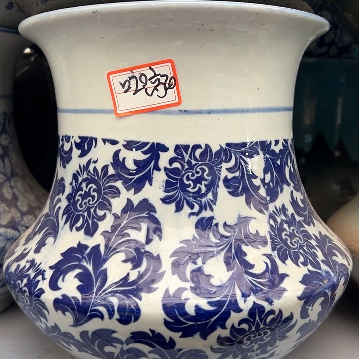 陶瓷景德镇精品花盆栽适合