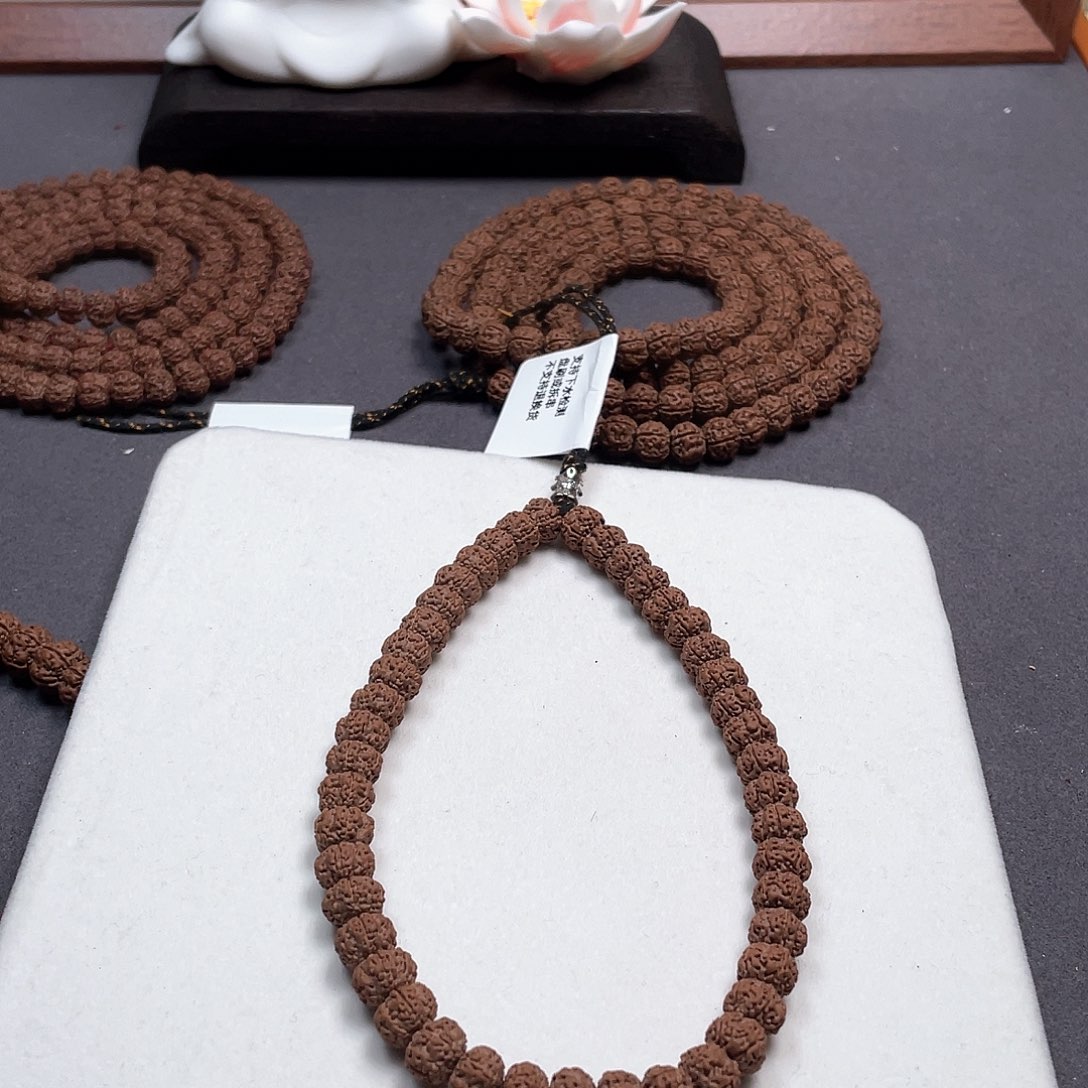 金刚菩提吊坠何****扇原生态老树平细9尺寸