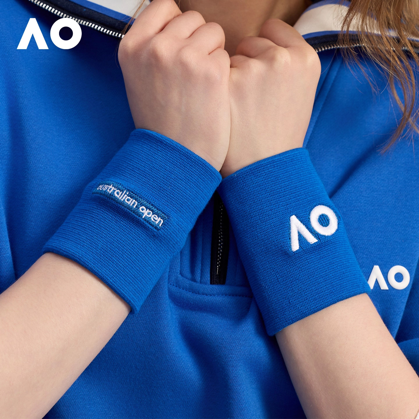 AO澳网舒适透气专业运动吸汗运动防护透气不闷热运动护腕