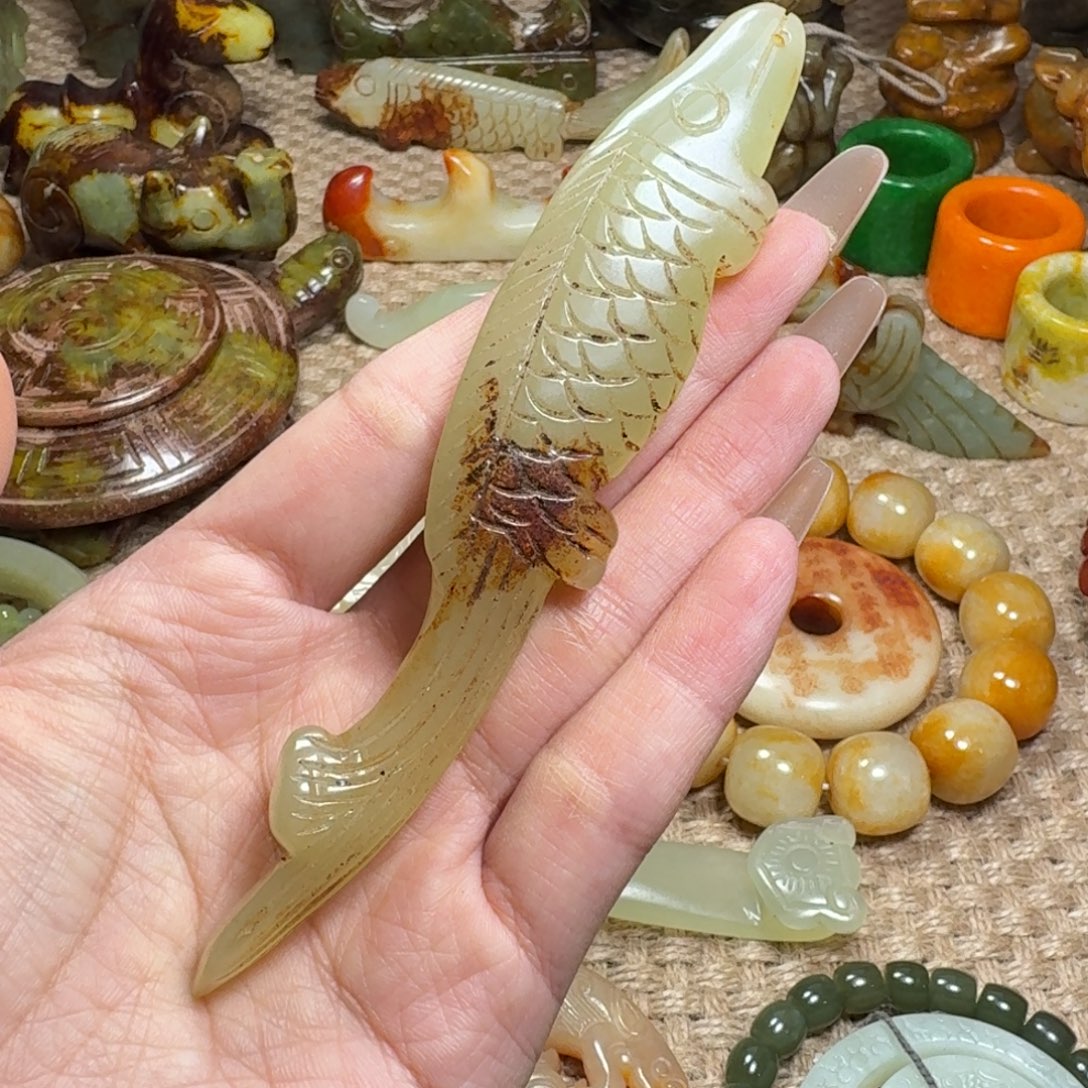 白玉菩提吊坠挂件