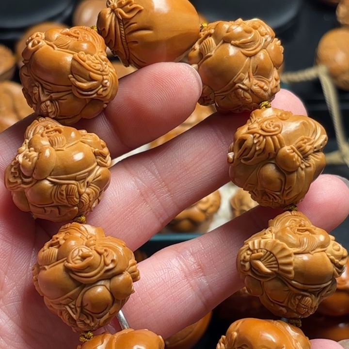 橄榄核手串/手链吃**困