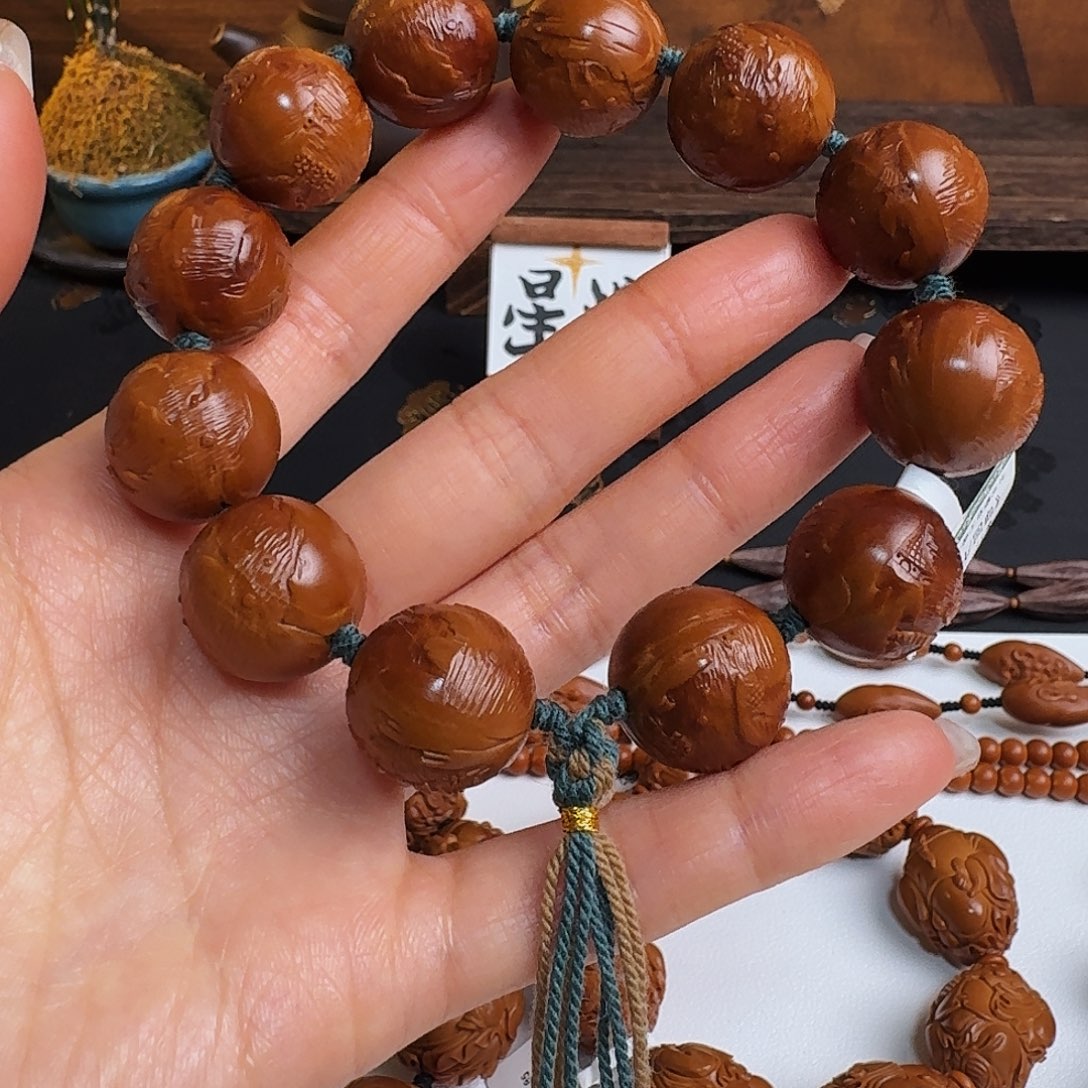 橄榄核手串/手链回血 大好河山