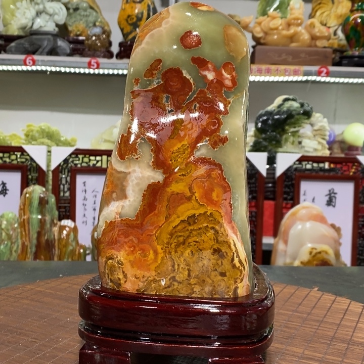 石材一**来家居摆件 奇石摆件